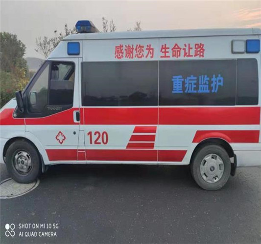 利辛救护车出租服务案例3